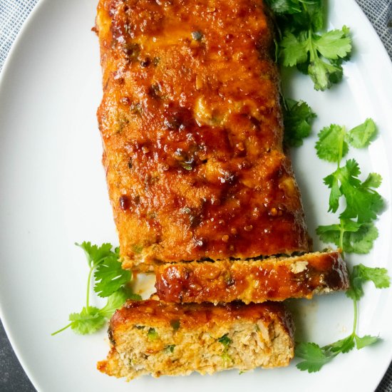 Chipotle Cheddar Chicken Meatloaf