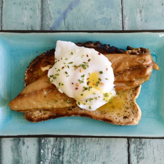 Smoked Mackerel and Poached Eggs