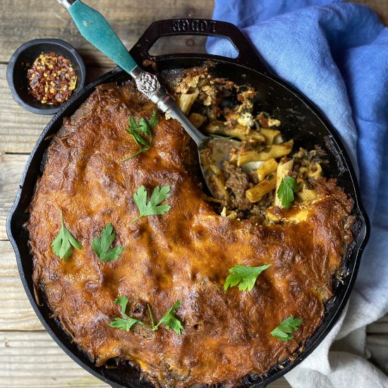 Baked Italian Sausage Pasta