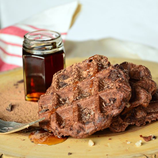 Belgian Chocolate Waffles