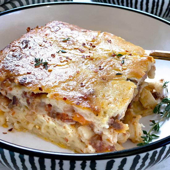 Pastitsio – Greek lasagna