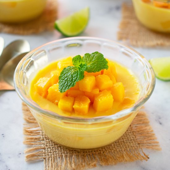 All Seasons Mango Pudding