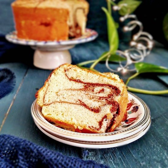 PEANUT BUTTER CHIFFON CAKE