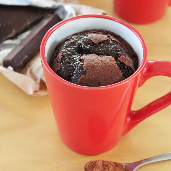 Chocolate mugcake