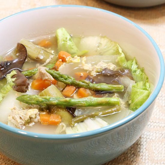 Chicken Asparagus Soup