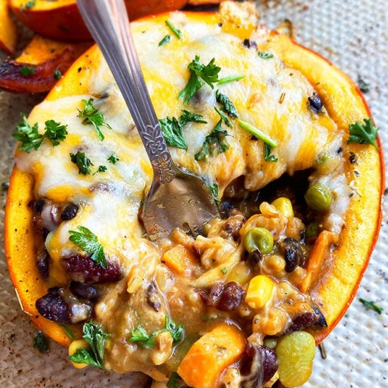 Easy Stuffed Pumpkin