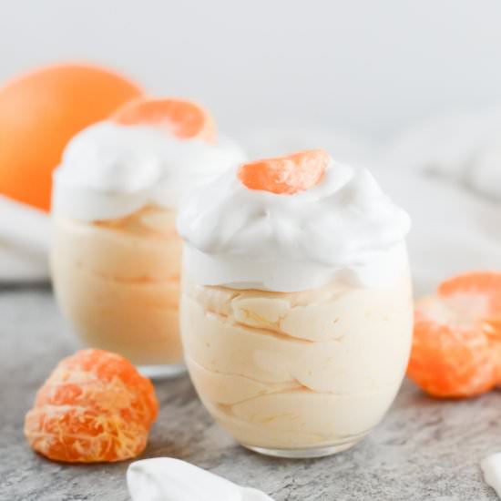 Delicious Orange Mousse