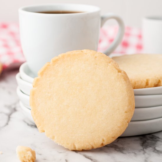 Whipped Shortbread Cookies