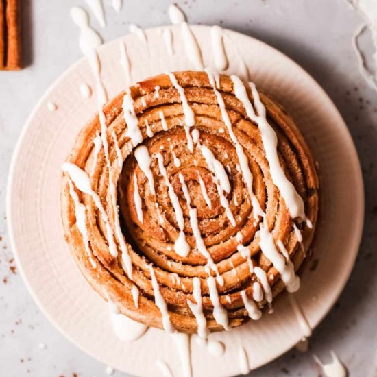 Cinnamon Roll Cake