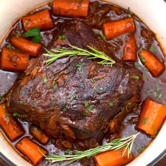 Red Wine Pot Roast