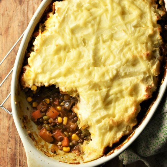 Lentil Vegetable Shepherd’s Pie