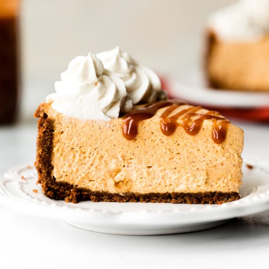 No-Bake Pumpkin Cheesecake