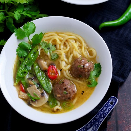 Pork Meatball Soup