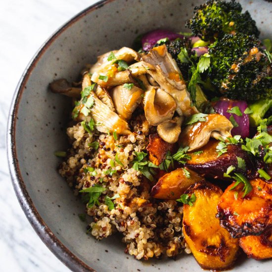 Sambal Maple Quinoa Bowl