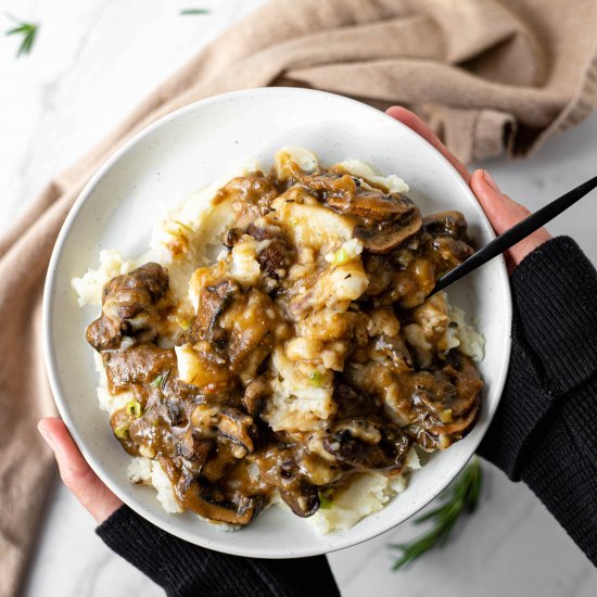 Gluten Free Mushroom Gravy