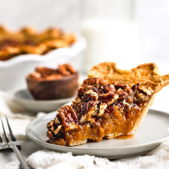 Sweet Potato Pecan Pie