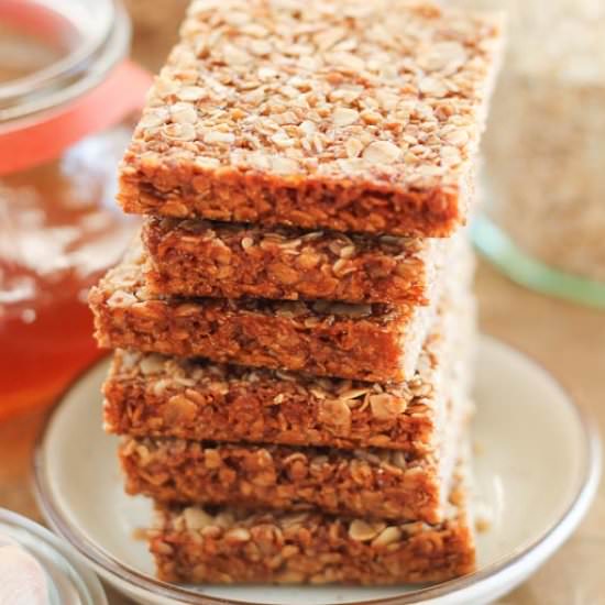 Honey Oat Bars