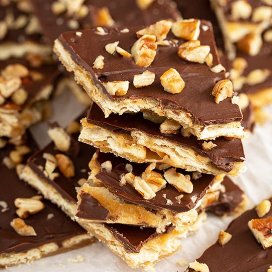 Saltine Cracker Toffee