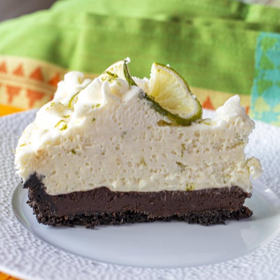 Chocolate Ganache Key Lime Pie