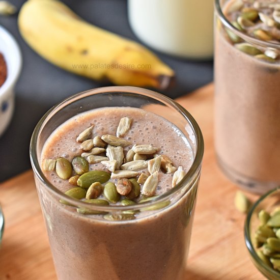 Ragi Banana Smoothie