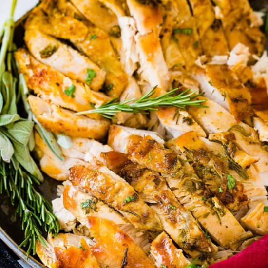 Tender Slow Cooker Turkey Breast