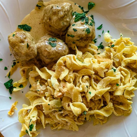 French Onion Noodle Casserole