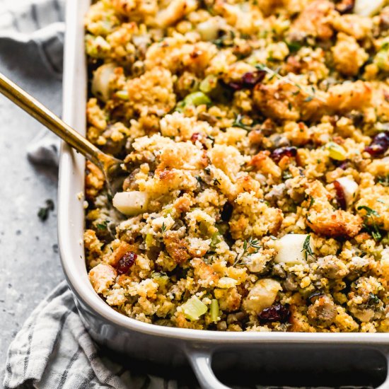 Cornbread Sausage Stuffing