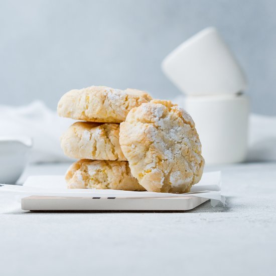 Ricciarelli -Italian Almond Cookies