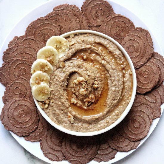 Banana Bread Dessert Hummus