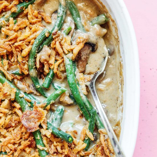 Vegan Green Bean Casserole