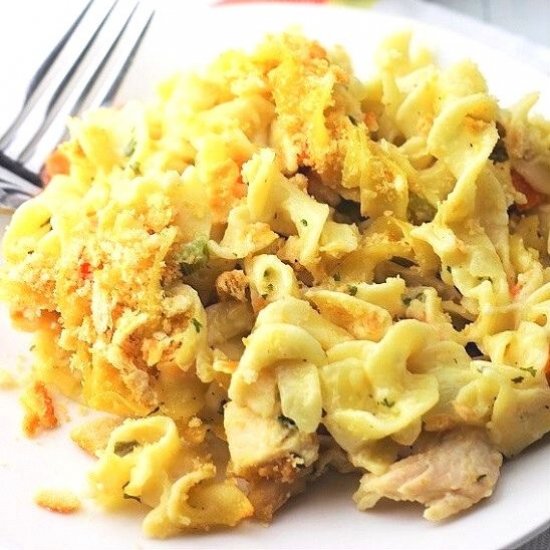 chicken noodle casserole