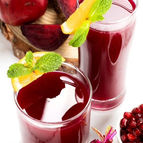 Healthy Orange Beet Juice Recipe