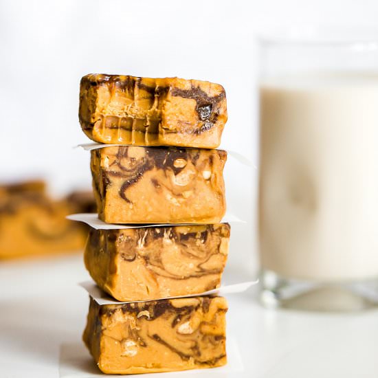 Chocolate Peanut Butter Fudge