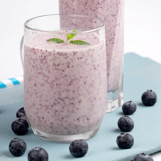 Healthy Blueberry Smoothie Recipe