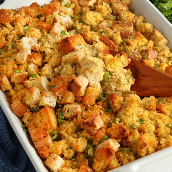 Gluten-Free Cornbread Stuffing