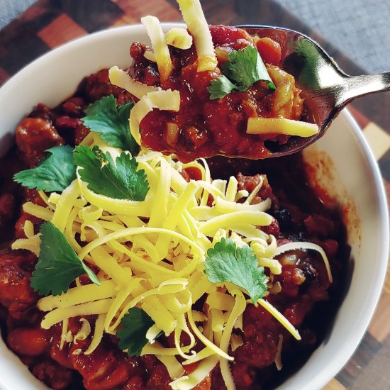 The Ultimate 3-Chili Chili