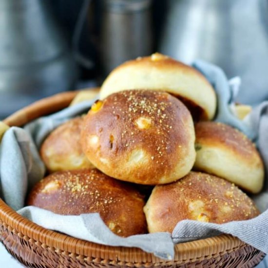 Corn and Jalapeño Rolls