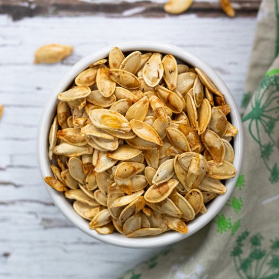 Salt and Pepper Pumpkin Seeds