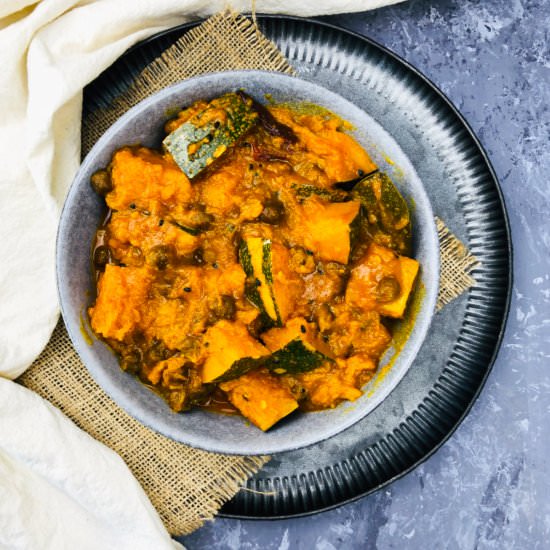 Easy pumpkin curry