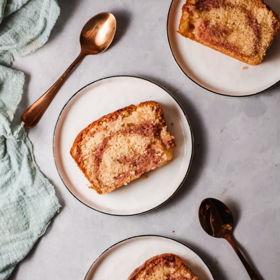 Raspberry Pound Cake