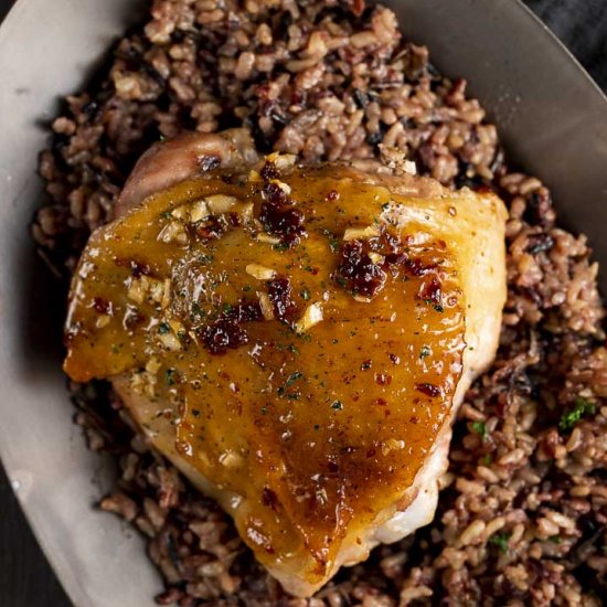 Buttery Roasted Turkey Thighs