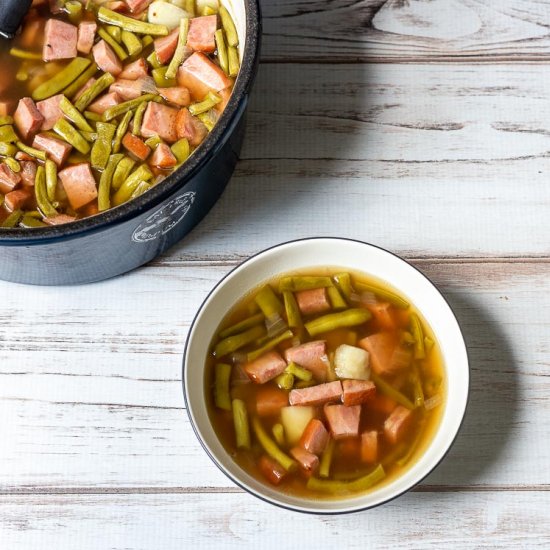 Ham and Green Bean Soup