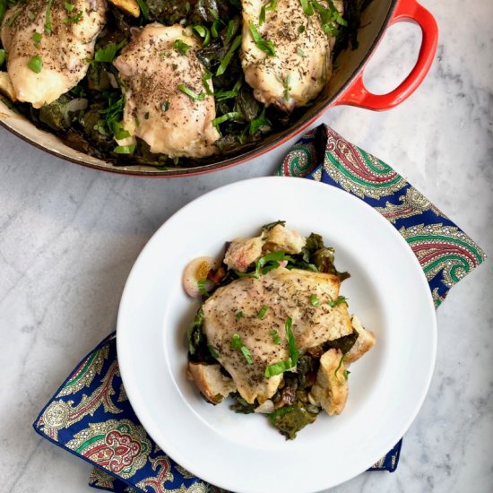 One-Pot Chicken & Greens