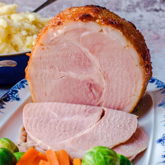 Slow Cooker Ham in Ginger Beer