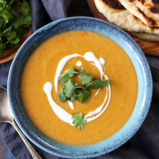 Creamy Vegetable Curry Soup