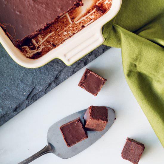 avocado fudge