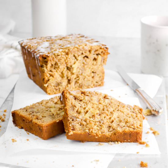 Cinnamon Apple Bread with Walnuts