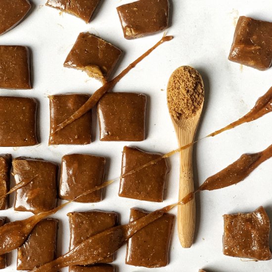 Coconut Sugar Soft Toffee