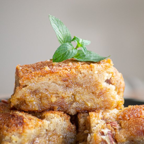 Ooey Gooey Sweet Potato Bars