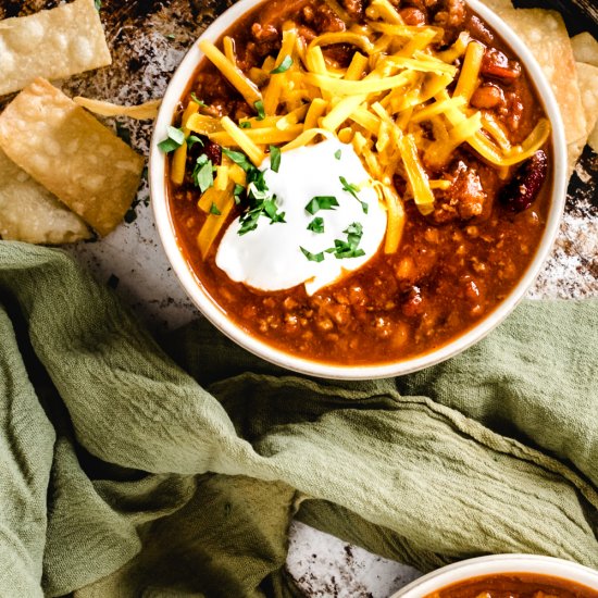 Stovetop Chili